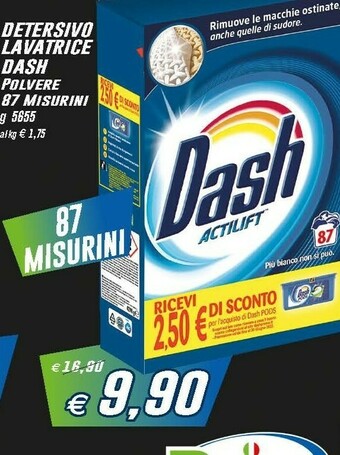 Prix Quality Dash Detersivo in polvere offerta