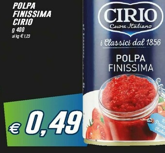 Prix Quality Cirio Pomodori pelati offerta
