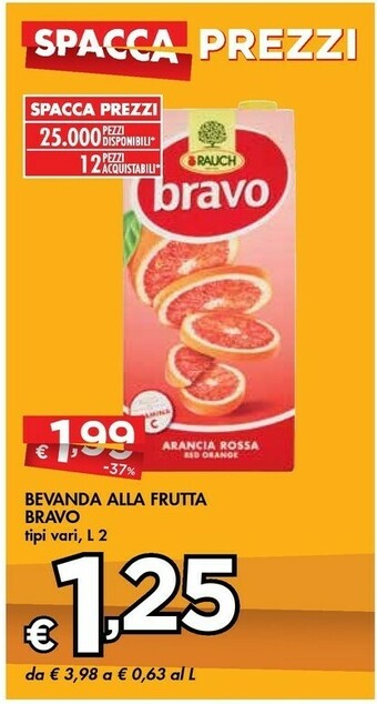 Bennet Bravo Acqua San Benedetto offerta