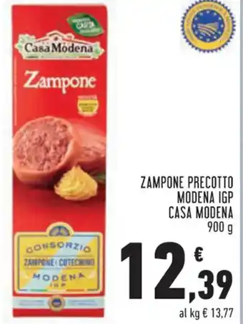 Conad Margherita Casa Modena Zampone Precotto Modena IGP 900 g offerta