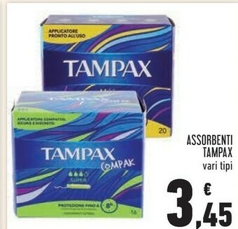 Conad Superstore Tampax Assorbenti offerta