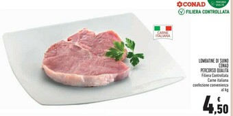 Conad Superstore Lombatine Di Suino offerta