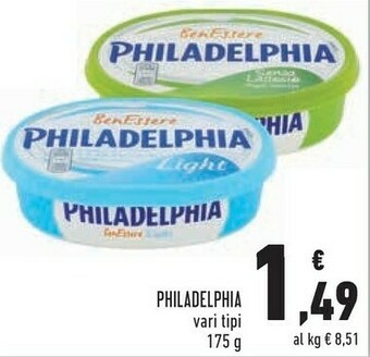 Conad Superstore Philadelphia Formaggio offerta