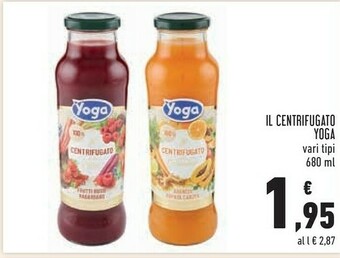 Conad Superstore Yoga Il Centrifugato Con Chia Frutti Rossi Rabarbaro 680 G(ml) offerta