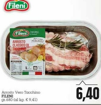 Emi Supermercati Fileni Arrosto Vero Tacchino offerta
