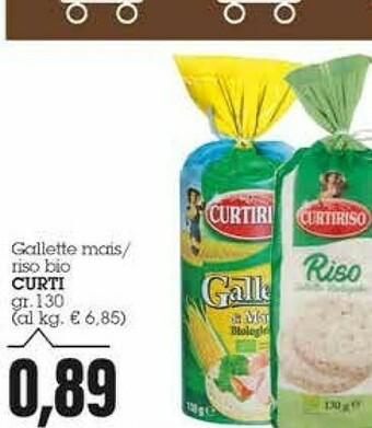 Emi Supermercati Curti Gallette di riso offerta