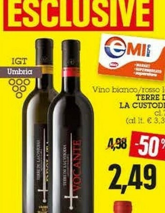 Emi Supermercati Vino offerta