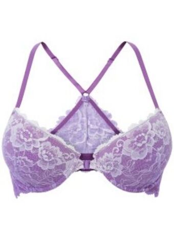 Bonprix Reggiseno imbottito con ferretto e chiusura anteriore offerta