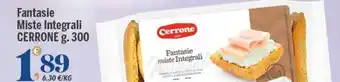 Supermercati Dok Biscotti integrali offerta