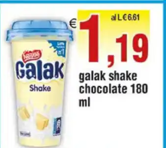 Galak Shake chocolate 180g