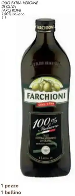 Conad Margherita Farchioni Olio Extra Vergine di Oliva 100% Italiano 1 l offerta