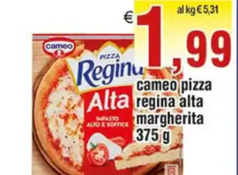 Cameo Regina alta margherita pizza 375g