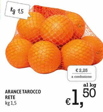 A&O Arance Tarocco Rete kg 1,5 offerta