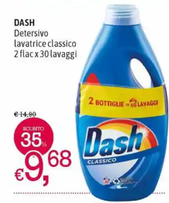 A&O Dash Detersivo Lavatrice Classico 2 Flac x 30 Lavaggi offerta