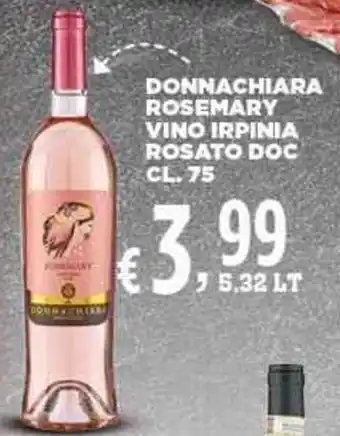 Sigma Donnachiara Rosemary Vino Irpinia Rosato DOC cl. 75 offerta