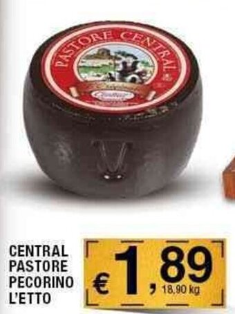Sigma Central Pastore Pecorino L'Etto offerta