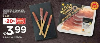 Bennet Bennet Prosciutto Di Parma Dop Selezione Gourmet offerta