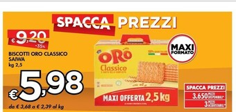 Bennet Saiwa Oro Classico offerta