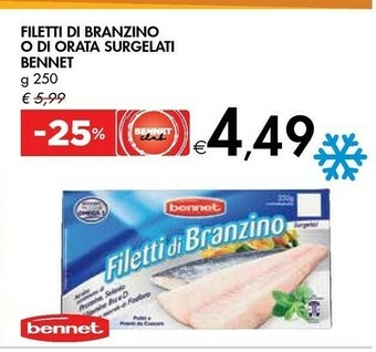 Bennet Bennet Filetti Di Branzino offerta