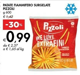 Pizzoli Fiammiferi Croccantixximi