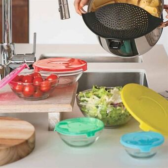 Set di 5 contenitori alimentari