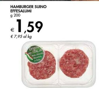 Bennet Effesalumi Hamburger Suino offerta