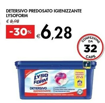 Bennet Lysoform Detersivo Predosato Igienizzante offerta