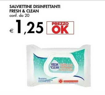 Bennet Fresh & Clean Salvietitne Disinfettanti offerta