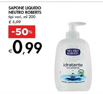 Bennet Neutro Roberts Sapone Liquido offerta