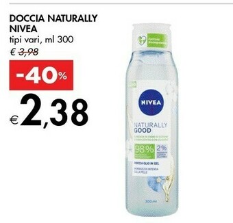 Bennet Nivea Doccia Naturally offerta