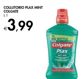 Bennet Colgate Collutorio Plax Mint offerta