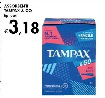Bennet Tampax & Go Assorbenti offerta