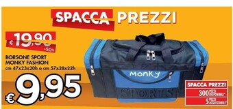 Bennet Monky Fashion Borsone Sport offerta