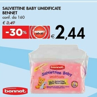 Bennet Bennet Salviettine Baby Umifificate offerta