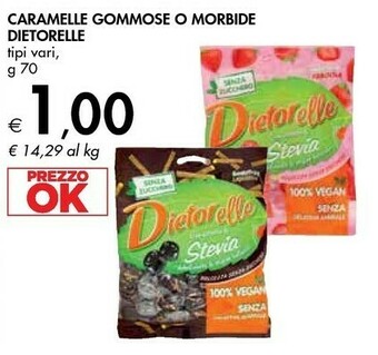 Bennet Dietorelle - Gommose Sugar Free Liquirizia offerta