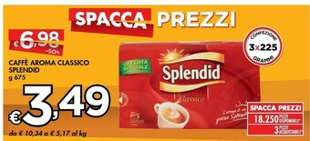 Bennet Splendid Caffè Classico offerta