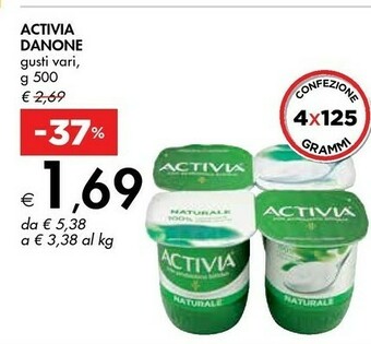 Bennet Danone Activia Mirtillo offerta