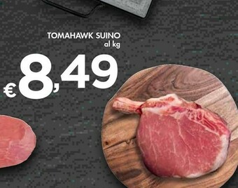 Bennet Tomahawk Suino offerta