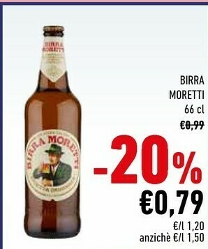 Conad Moretti Birra - Birra 660 G(ml) offerta