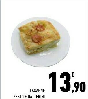 Conad Lasagne Pesto E Datterini offerta