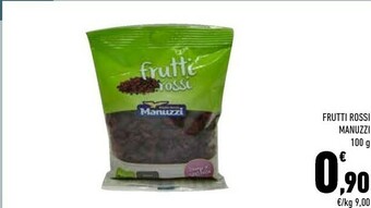 Conad Manuzzi Frutti Rossi offerta