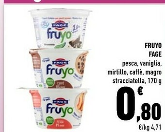 Conad Fage Fruyo Pesca 170 G(ml) offerta