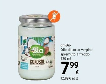 dm drogerie markt Dmbio Olio Di Cocco Vergine Spremuto A Freddo offerta