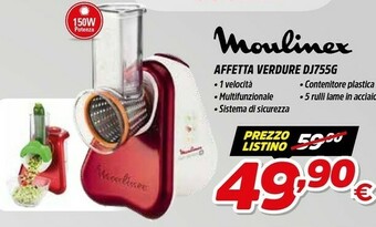 Moulinex Affetta Verdure Dj7556