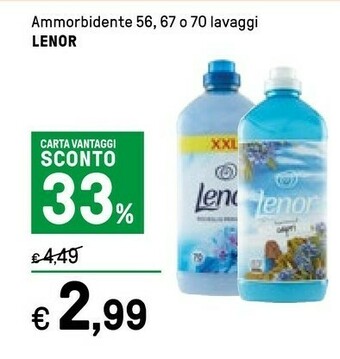 Iper La Grande Lenor Ammorbidente offerta