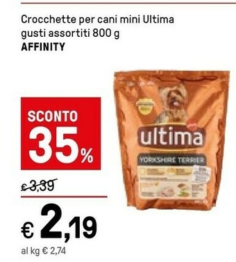 Iper La Grande Ultima Crocchette Per Cani Mini offerta