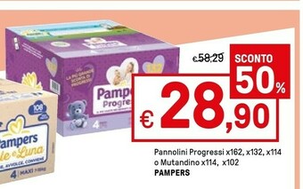 Pampers Pannolini Progressi
