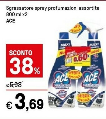 Iper La Grande Ace Sgrassatore Spray Profumazioni offerta