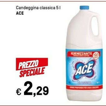 Iper La Grande Ace Candeggina Classica 5L offerta