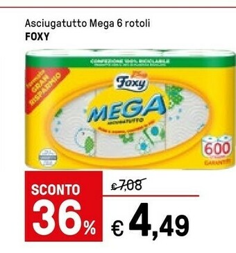 Iper La Grande Foxy Asciugatutto Mega offerta
